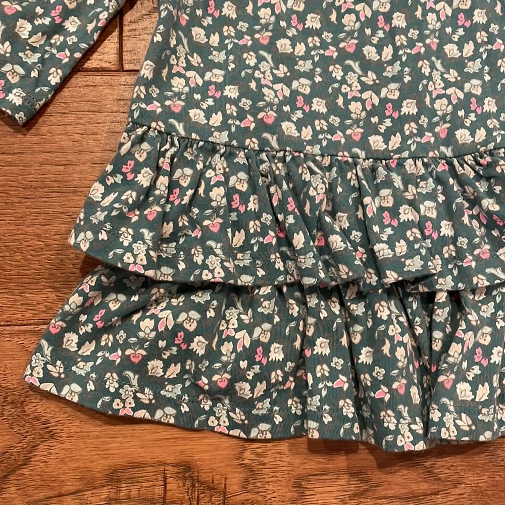 Baby Gap Girls Flowered Top Tunic - Size 3-6 months - 100% Cotton Baby Clothes